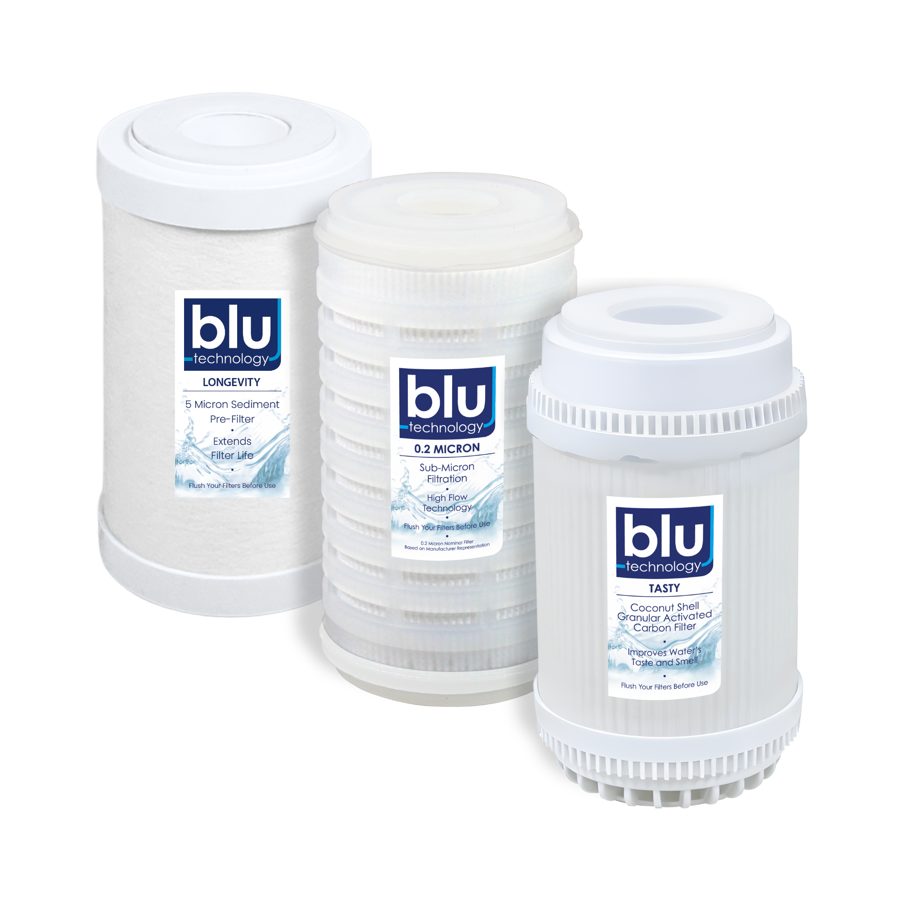 3 Stage Water Filter Replacement Pack | 5-inch