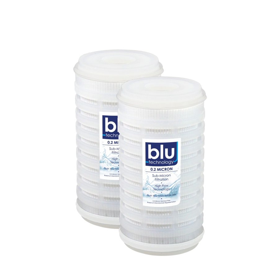 0.2 Micron Water Filter Recharge (2-Pack) | 5-inch